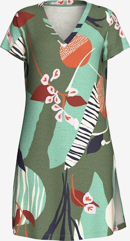 Chemise de nuit IMPETUS en vert : devant