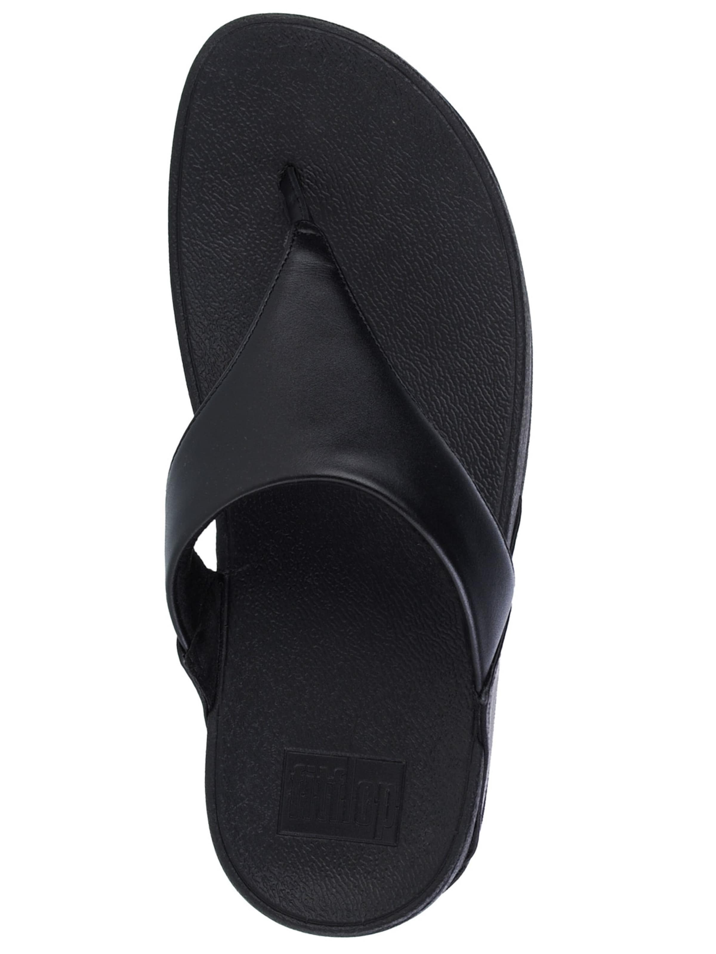 FitFlop T-bar sandals 'FitFlop Lulu' in Black