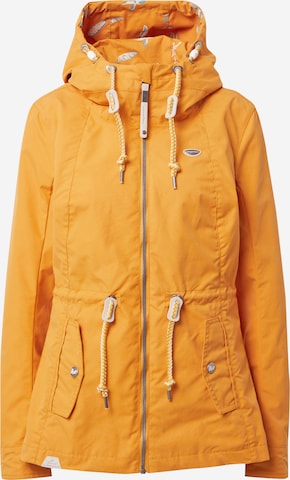 Ragwear Between-season jacket 'Monadis' in Yellow: front