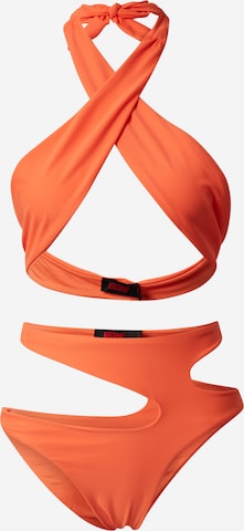 Misspap Bikiny – oranžová: přední strana