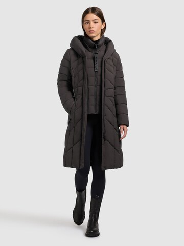 khujo Winter Coat 'LAIO' in Grey