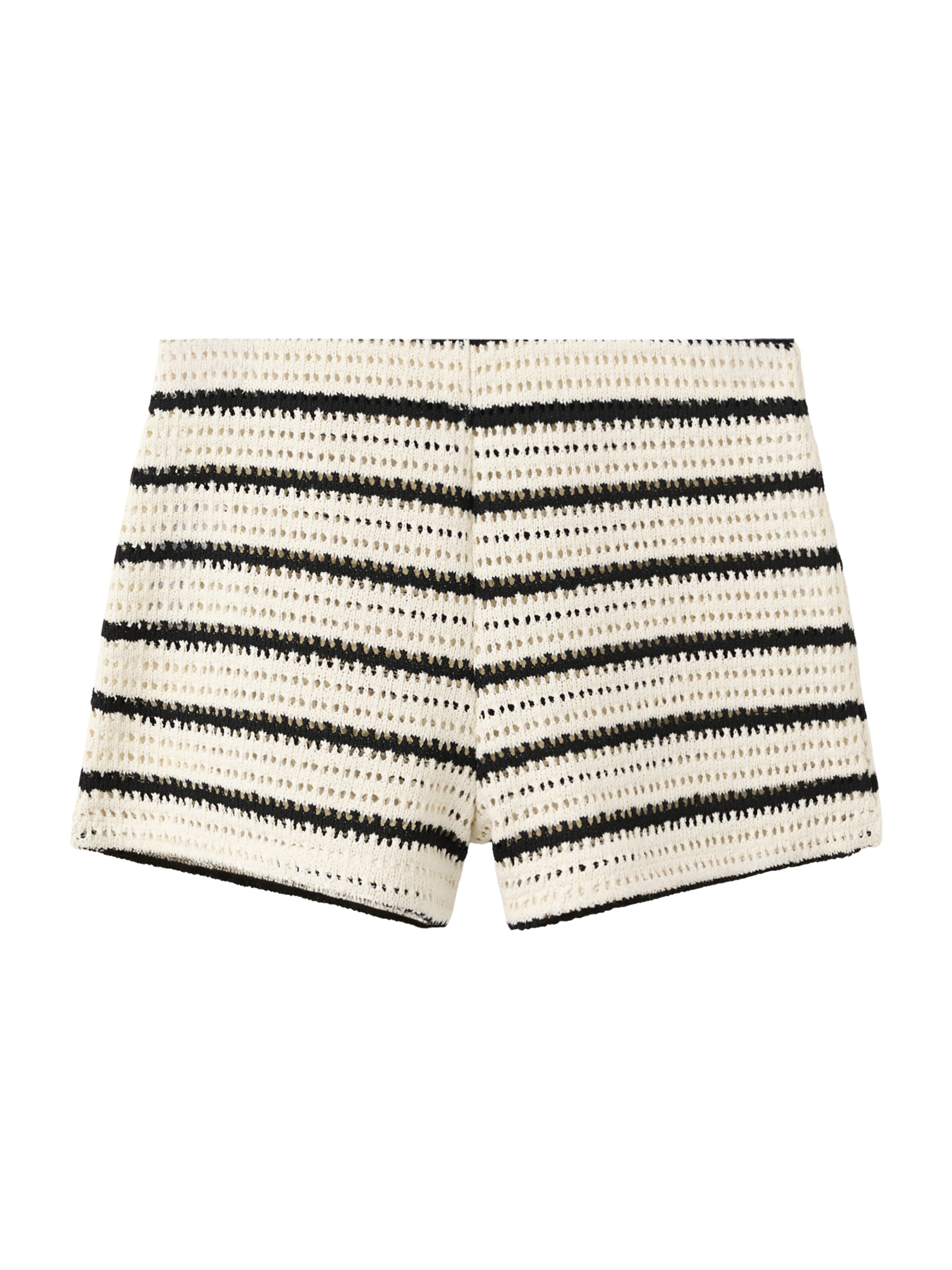 MANGO Kalhoty 'MIFFY' ve velikosti 34 - černá / offwhite, Produkt