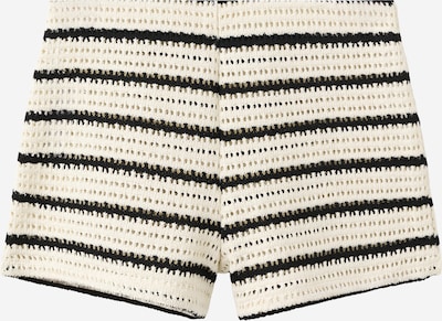MANGO Housut 'MIFFY' koossa 34 värissä musta / offwhite, Tuotenäkymä