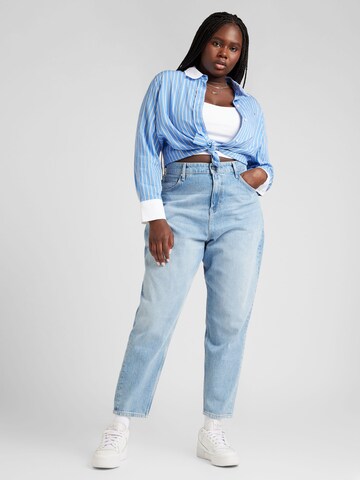 Tommy Hilfiger Curve Bluse in Blau