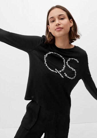 QS Shirt in Zwart