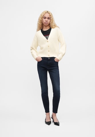 GUESS Strickjacke 'FAITH' in Weiß