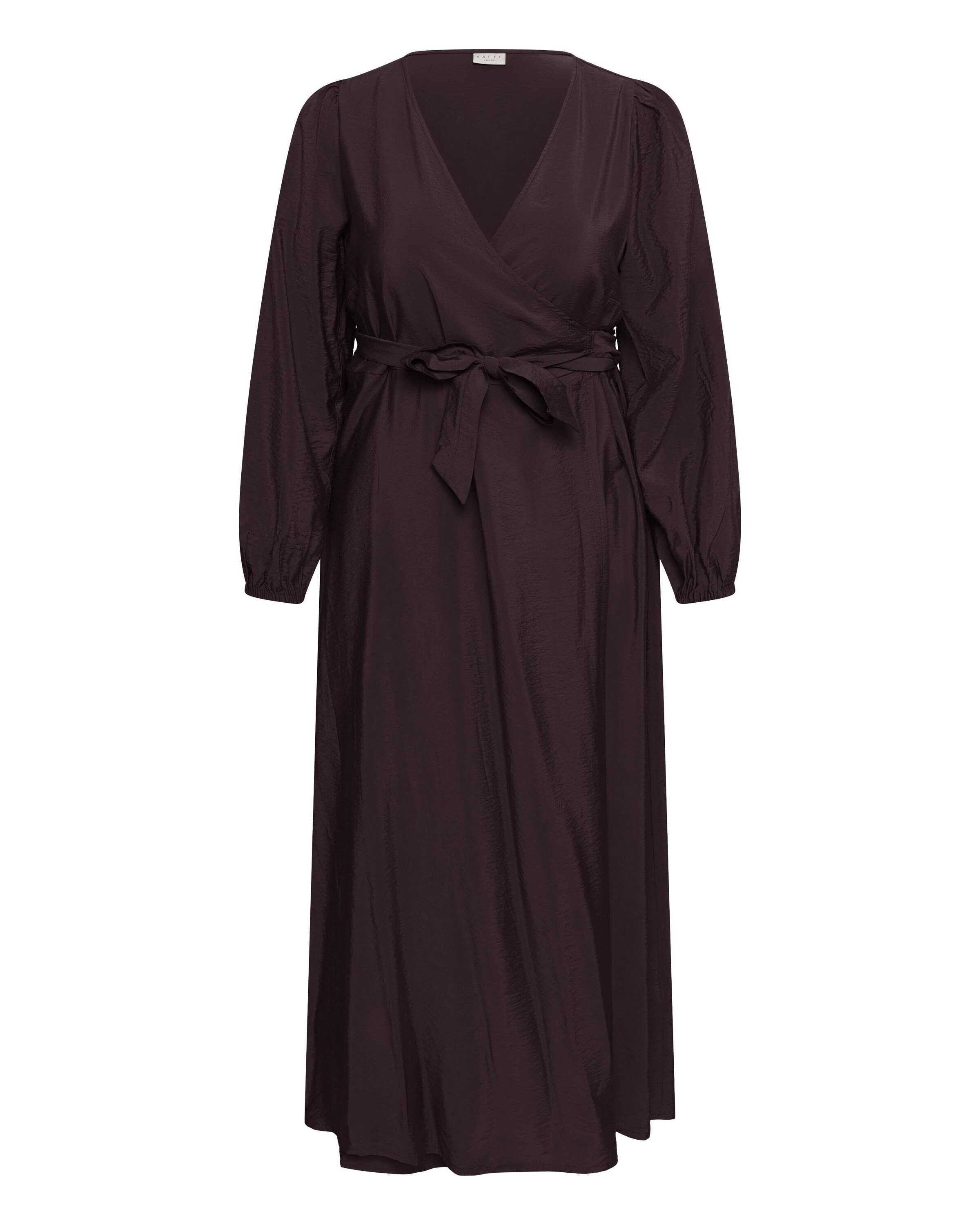 KAFFE CURVE Kleid 'KCruby' in Braun: Vorderseite