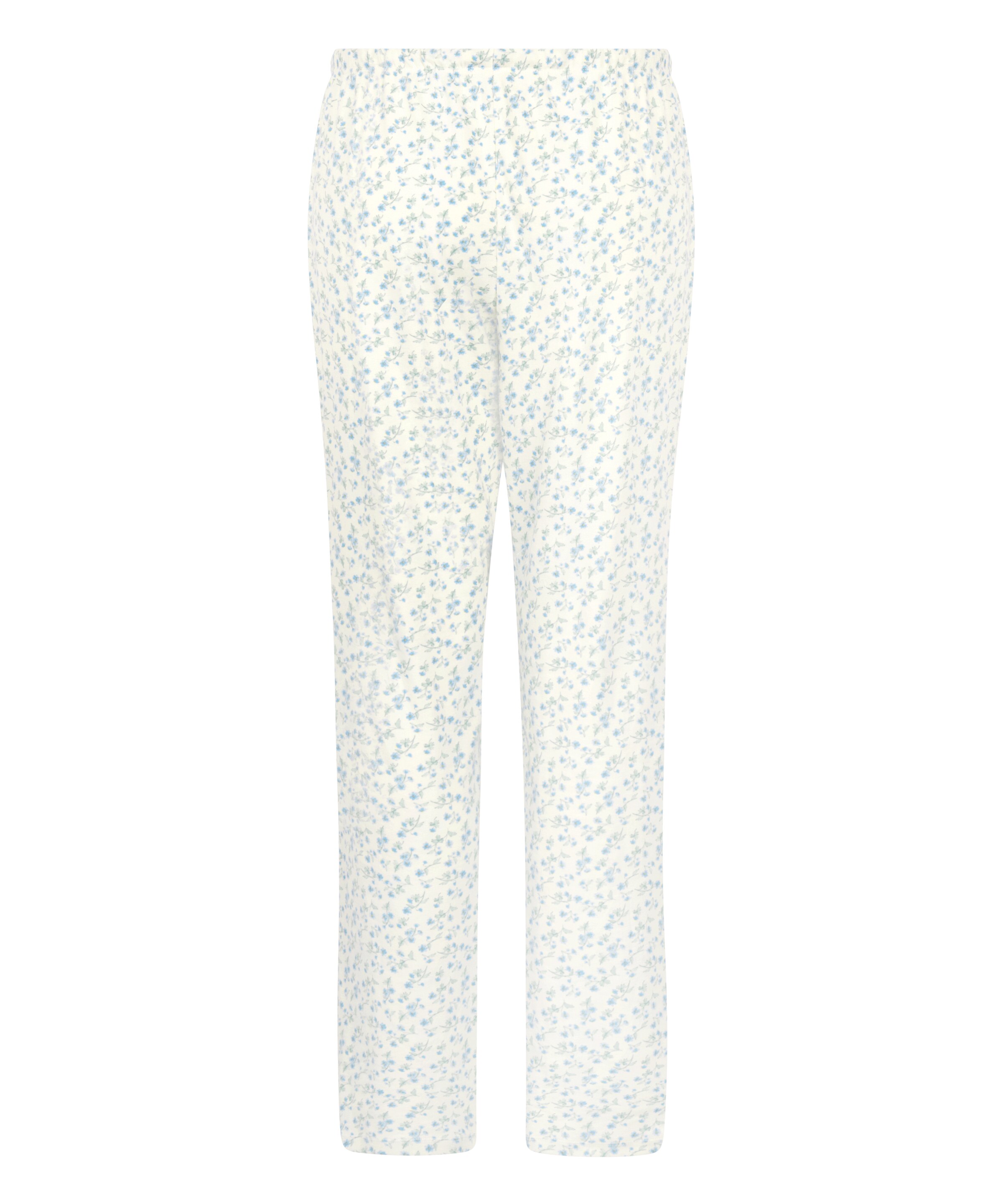 Hunkemöller Pyjamabroek 'Florecita' in Wit