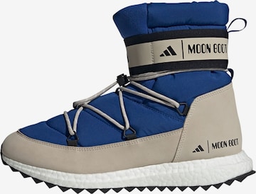 Boots da neve 'Adidas x Moon - Moonboost' di ADIDAS SPORTSWEAR in blu: frontale