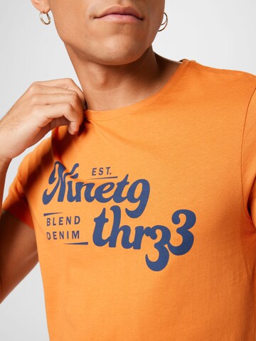 BLEND T-Shirt in Orange