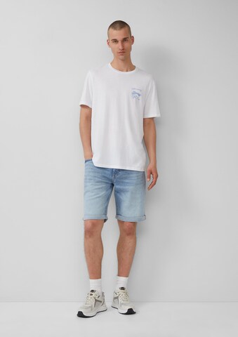 QS Regular Jeans in Blauw