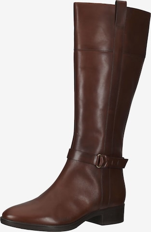 Bottes GEOX en marron : devant