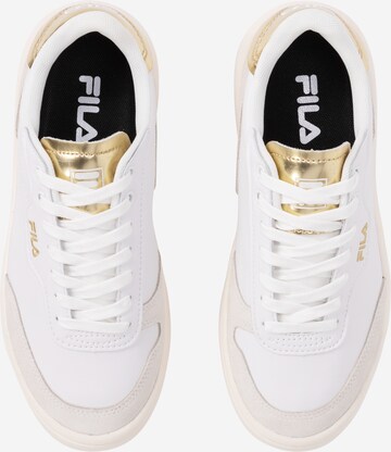 FILA Platform trainers in White