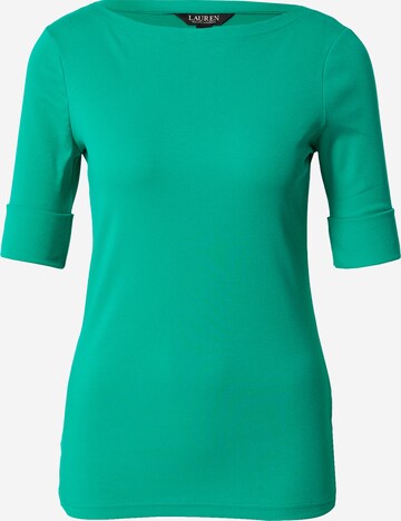 Lauren Ralph Lauren Tričko 'JUDY' – zelená: přední strana