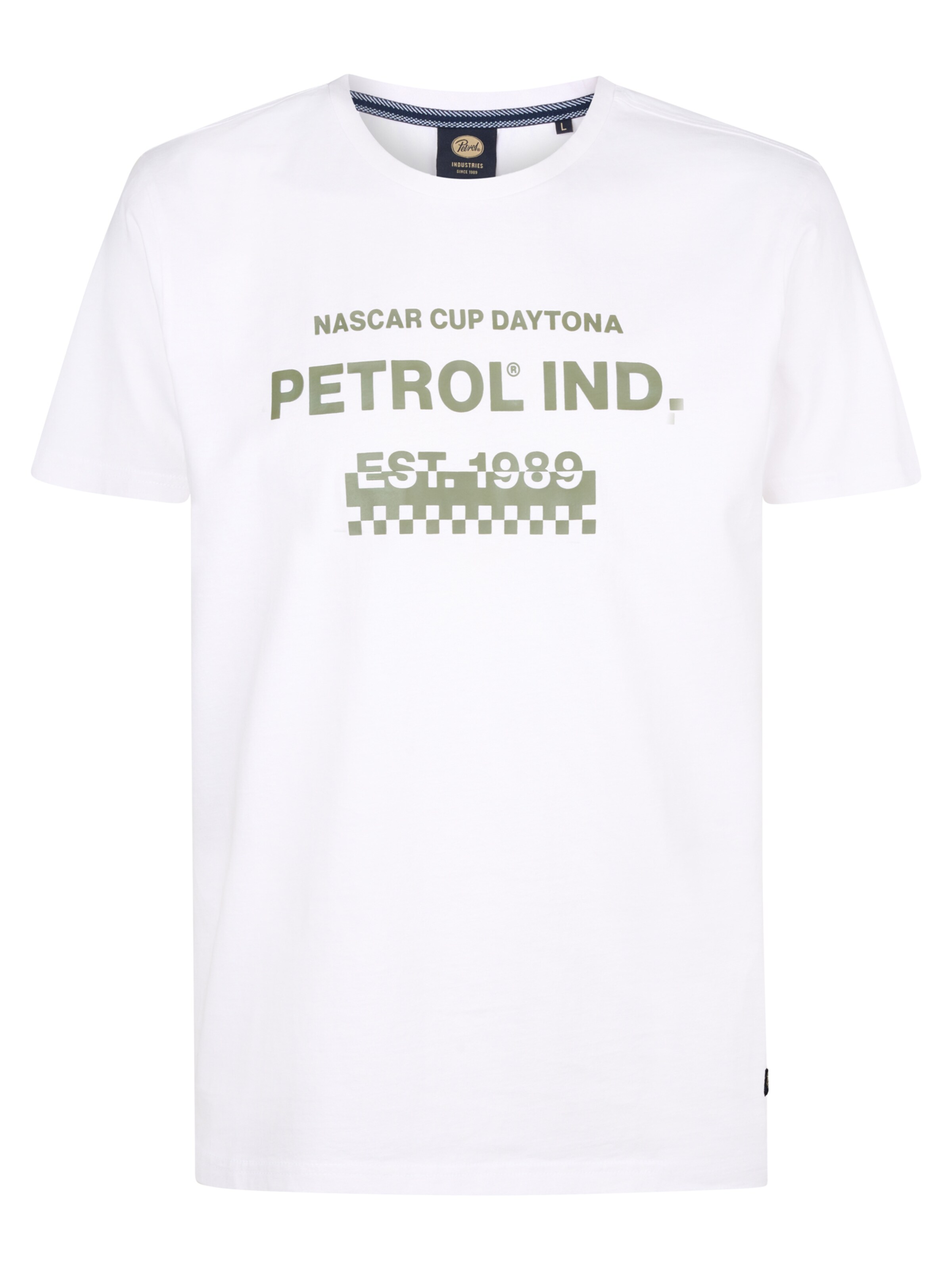 Petrol Industries Shirt 'Horizon' in White: front