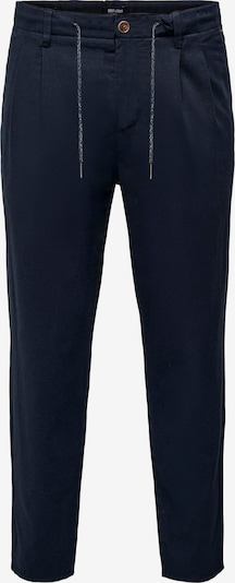 Only & Sons Hlače s naborima 'ONSLeo' u mornarsko plava, Pregled proizvoda