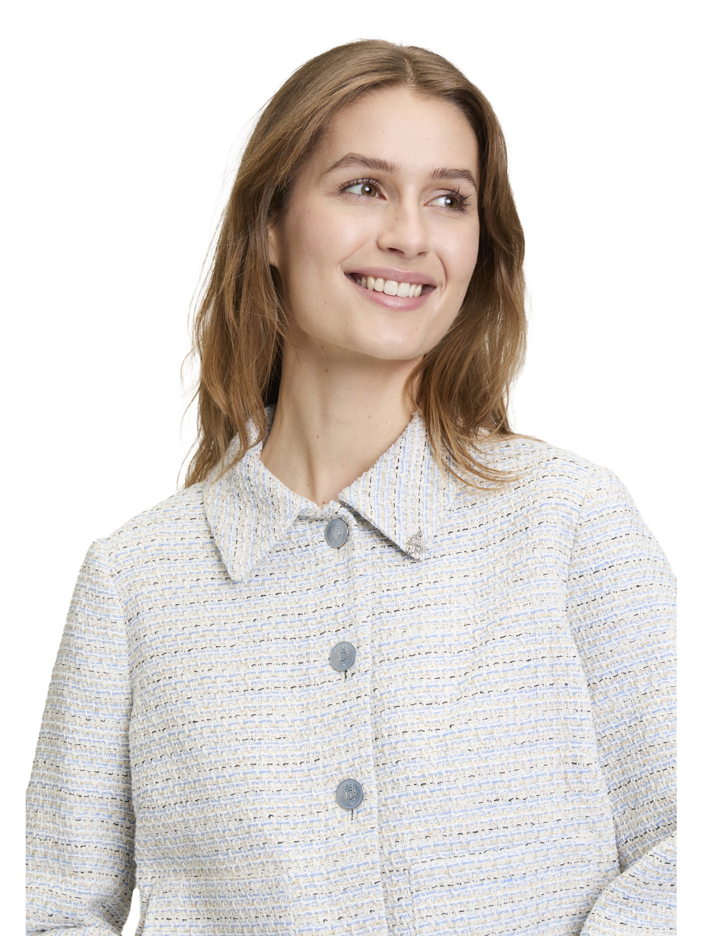 Blazer Cartoon en blanc