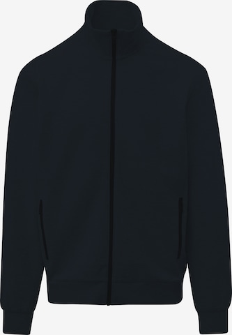 s.Oliver Zip-Up Hoodie in Blue: front