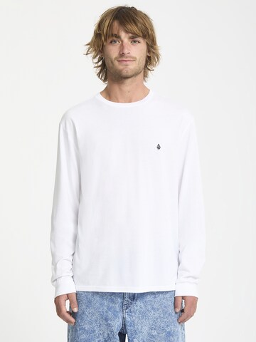 Volcom Shirt 'Stone Blanks BSC' in Wit: voorkant