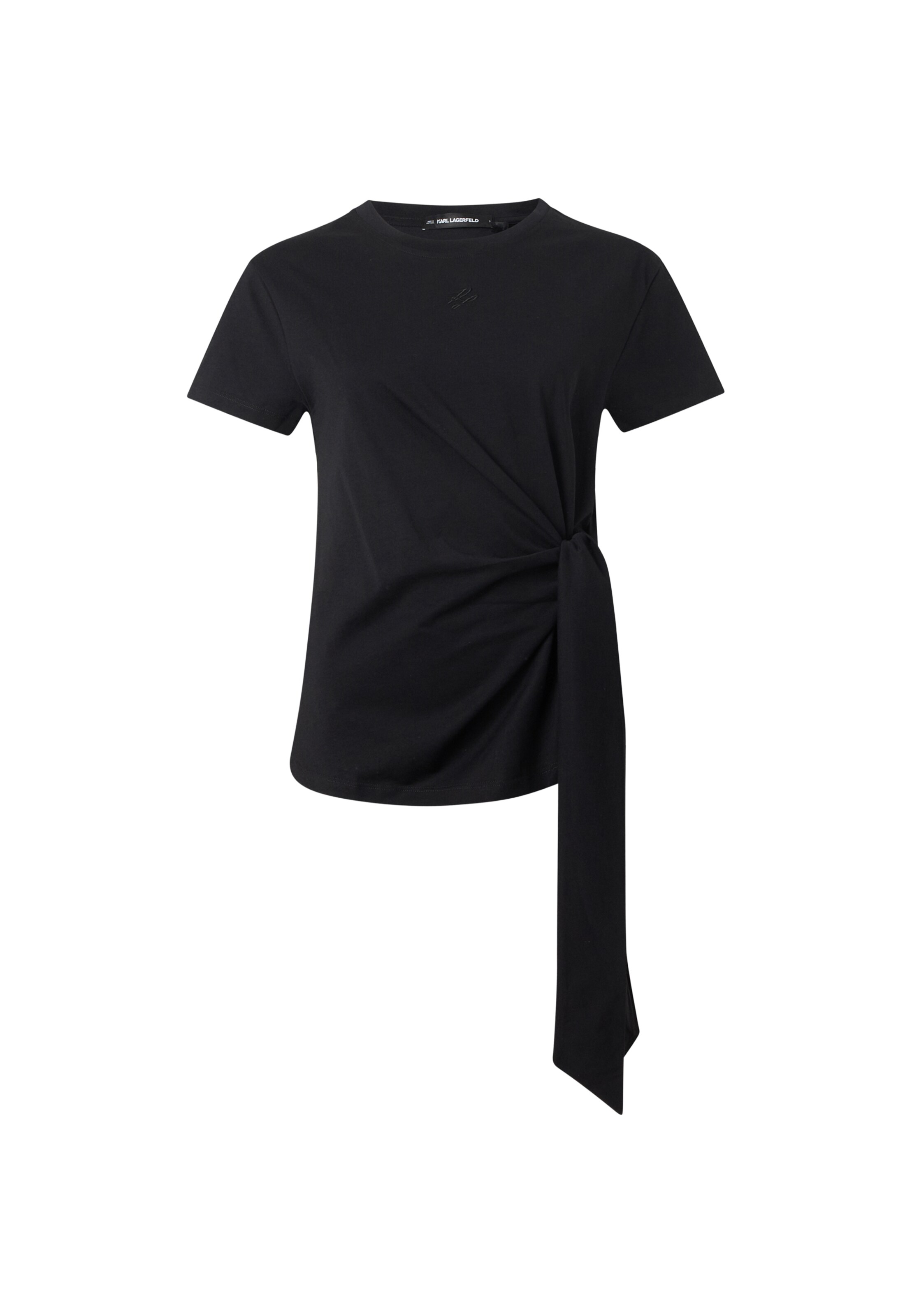Maglietta di Karl Lagerfeld in nero: frontale