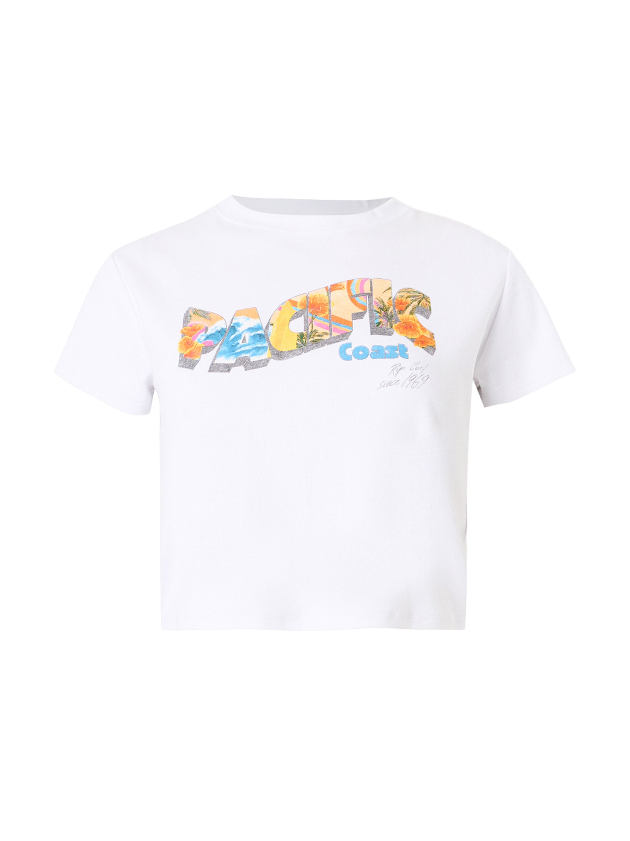 RIP CURL Shirt 'HALEY O BABY' in White: front