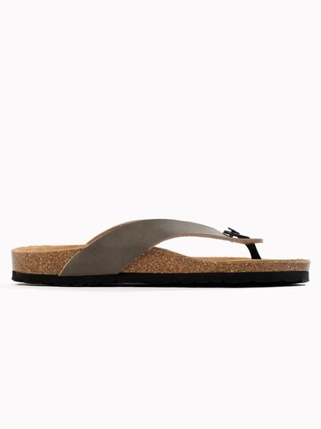 Bayton Teenslippers 'Lucca' in Grijs