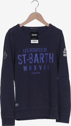 Gaastra Sweatshirt & Zip-Up Hoodie in S in Blue: front