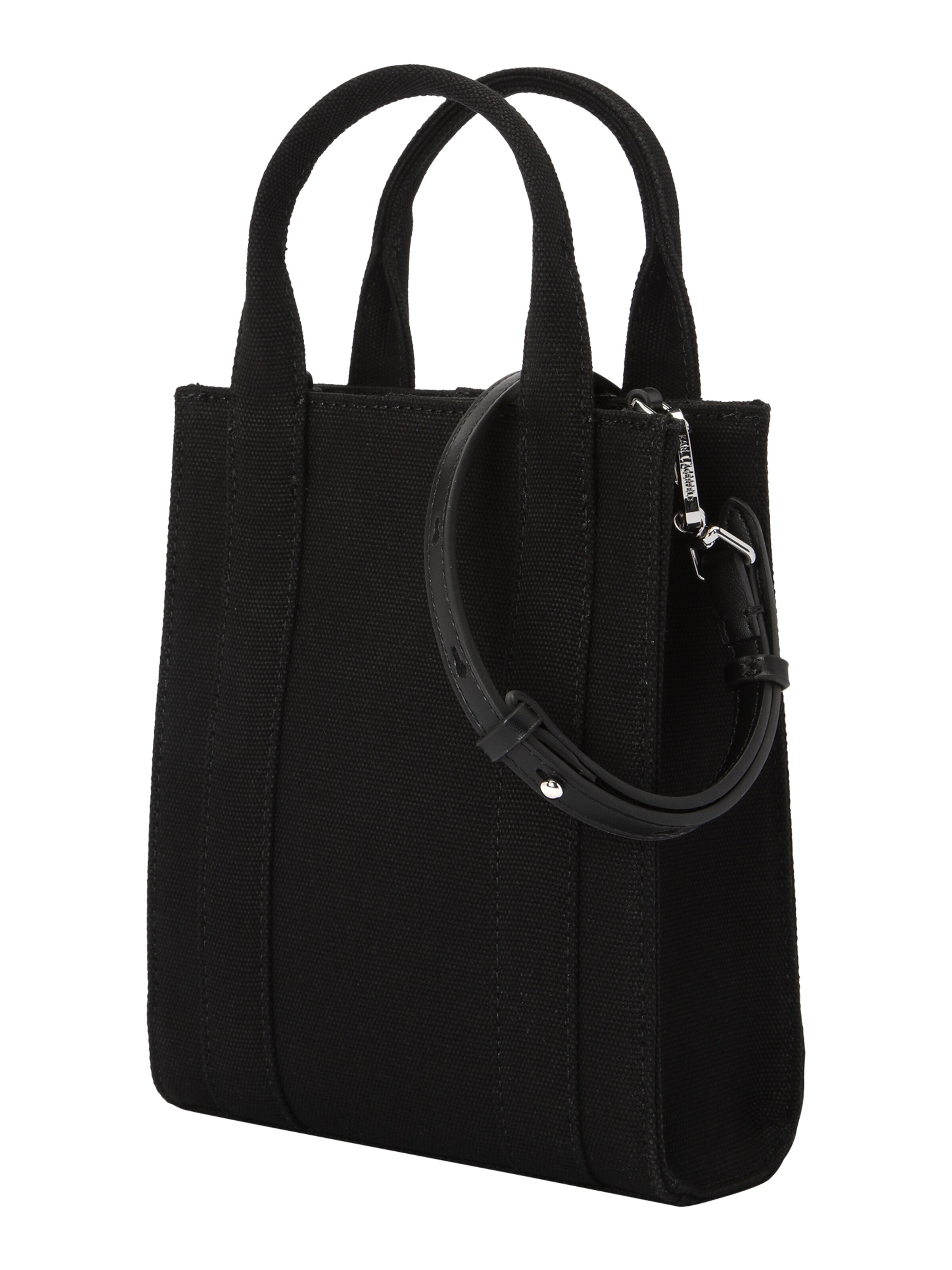 Karl Lagerfeld Käsilaukku 'Rue St-Guillaume' värissä musta