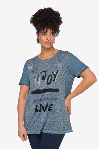 T-shirt MIAMODA en bleu : devant