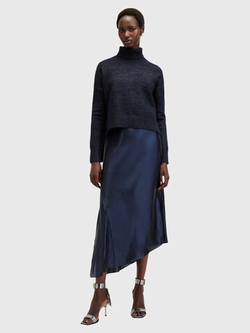 AllSaints Set: Kleid und Pullover 'AMOS' in Blau: Vorderseite