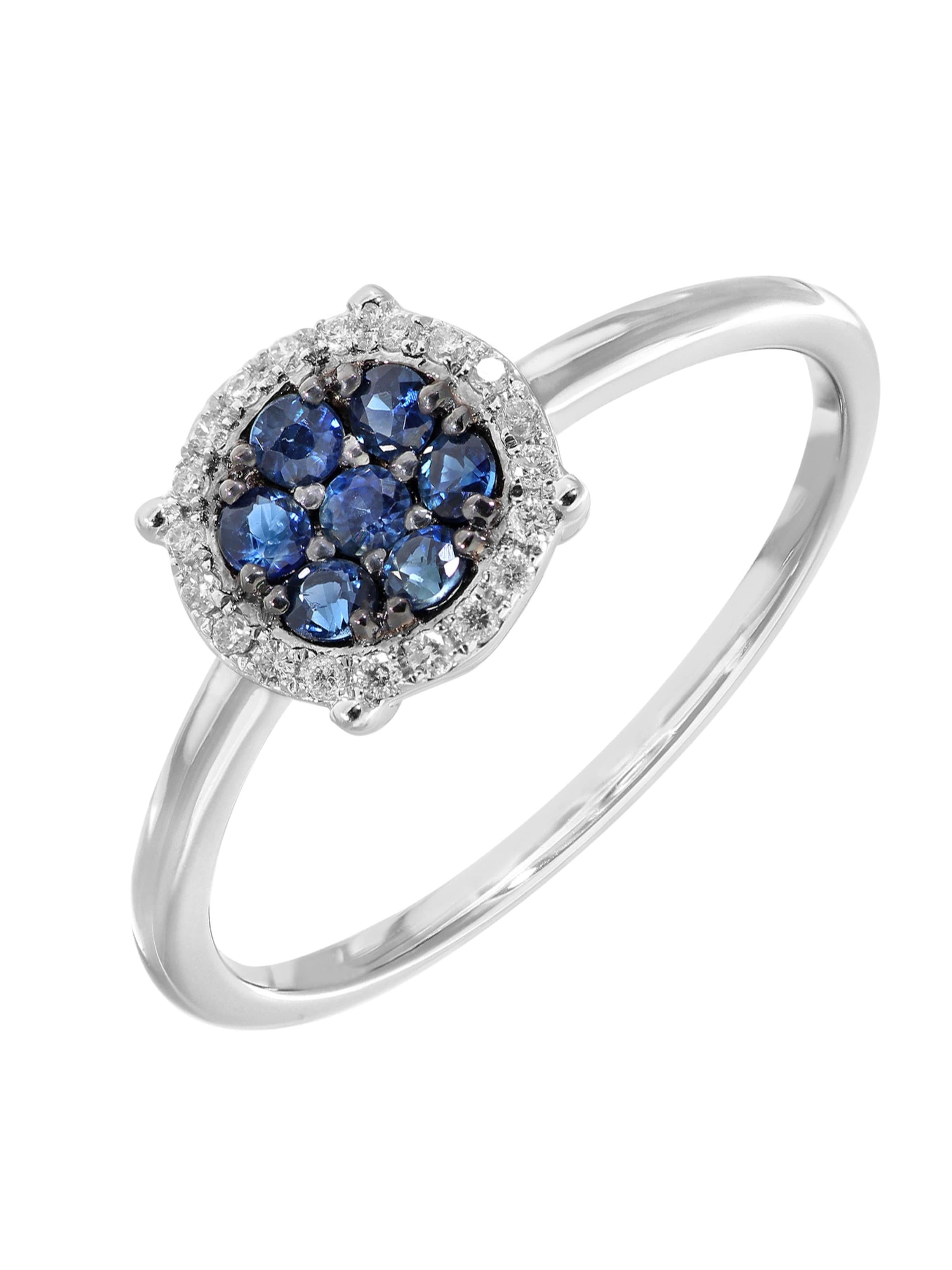 DIAMANT LETERNEL Ring in Silver: front