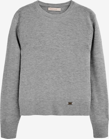 Polo Club Sweater in Grey: front