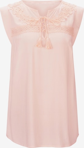 Linea Tesini by heine Blouse in Pink: front