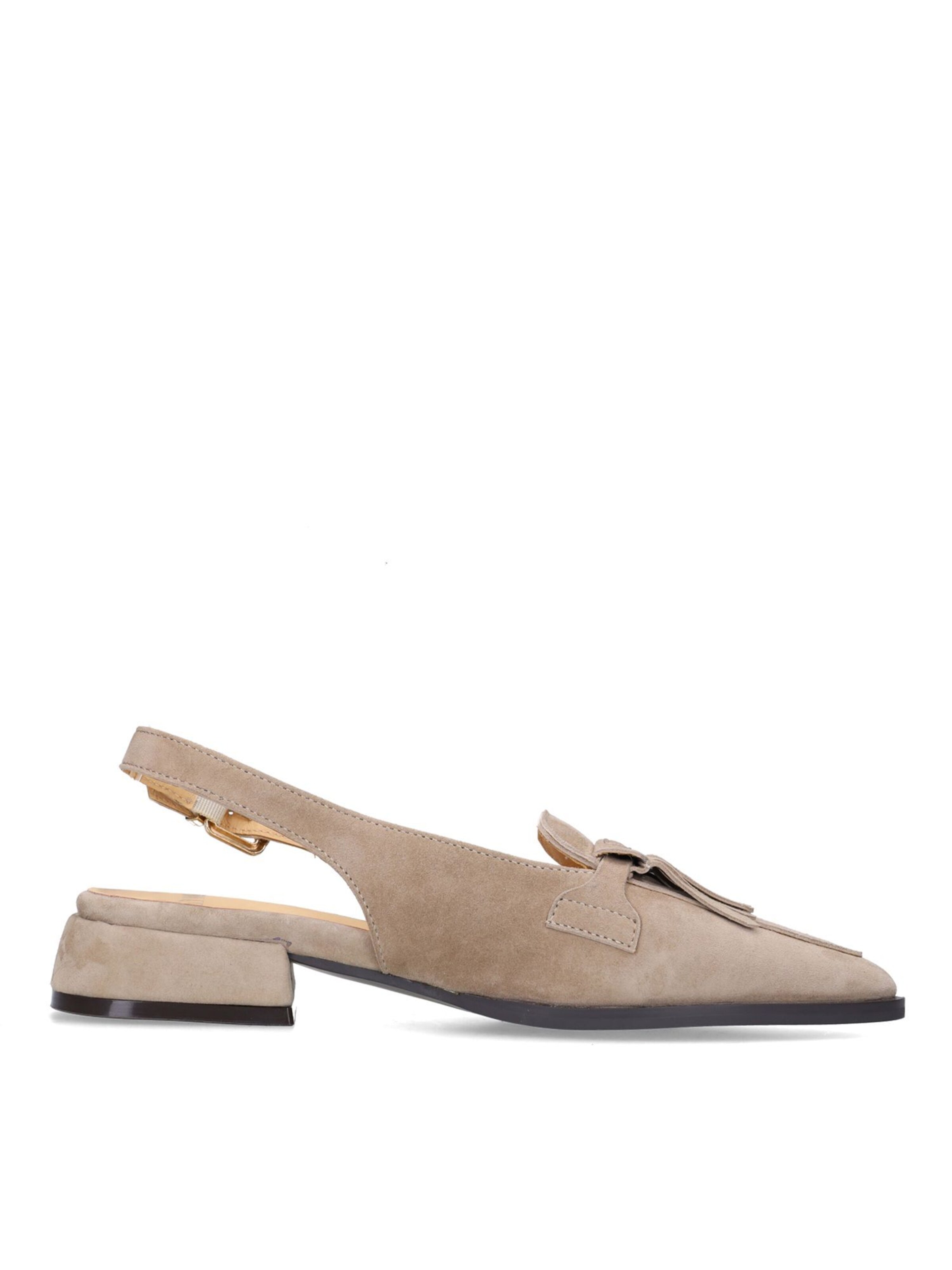 MANFIELD Slingback Pumps in Brown