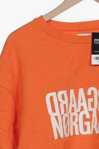 MADS NORGAARD COPENHAGEN Sweatshirt & Zip-Up Hoodie in L in Orange
