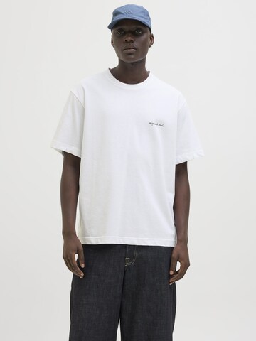 T-Shirt 'JORMarrakesh' JACK & JONES en blanc : devant