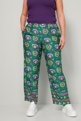 Angel of Style Regular Pants in Green: front