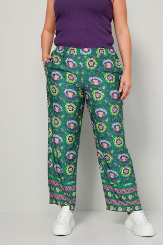Angel of Style Regular Pants in Green: front