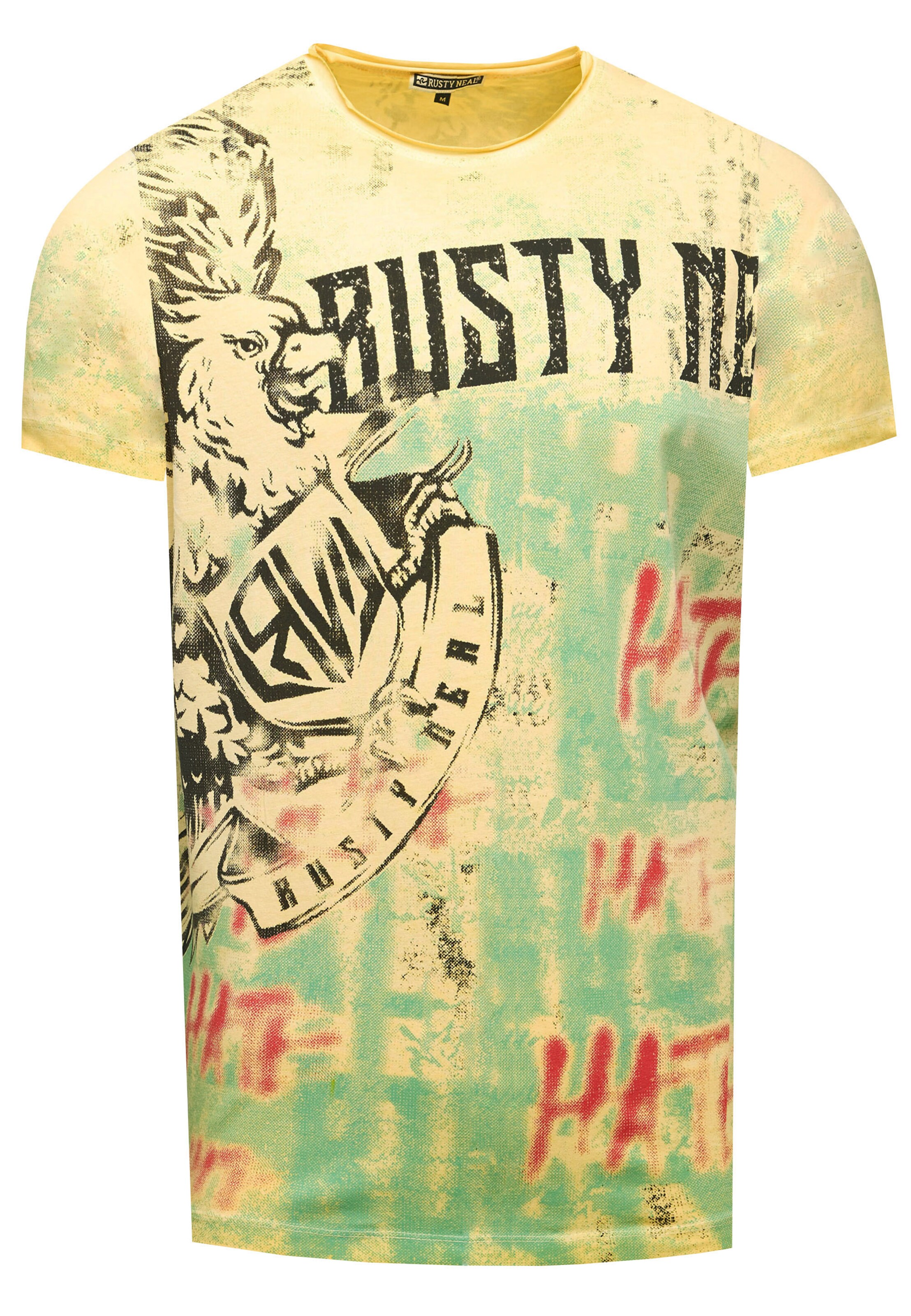 Rusty Neal Shirt in Yellow: front