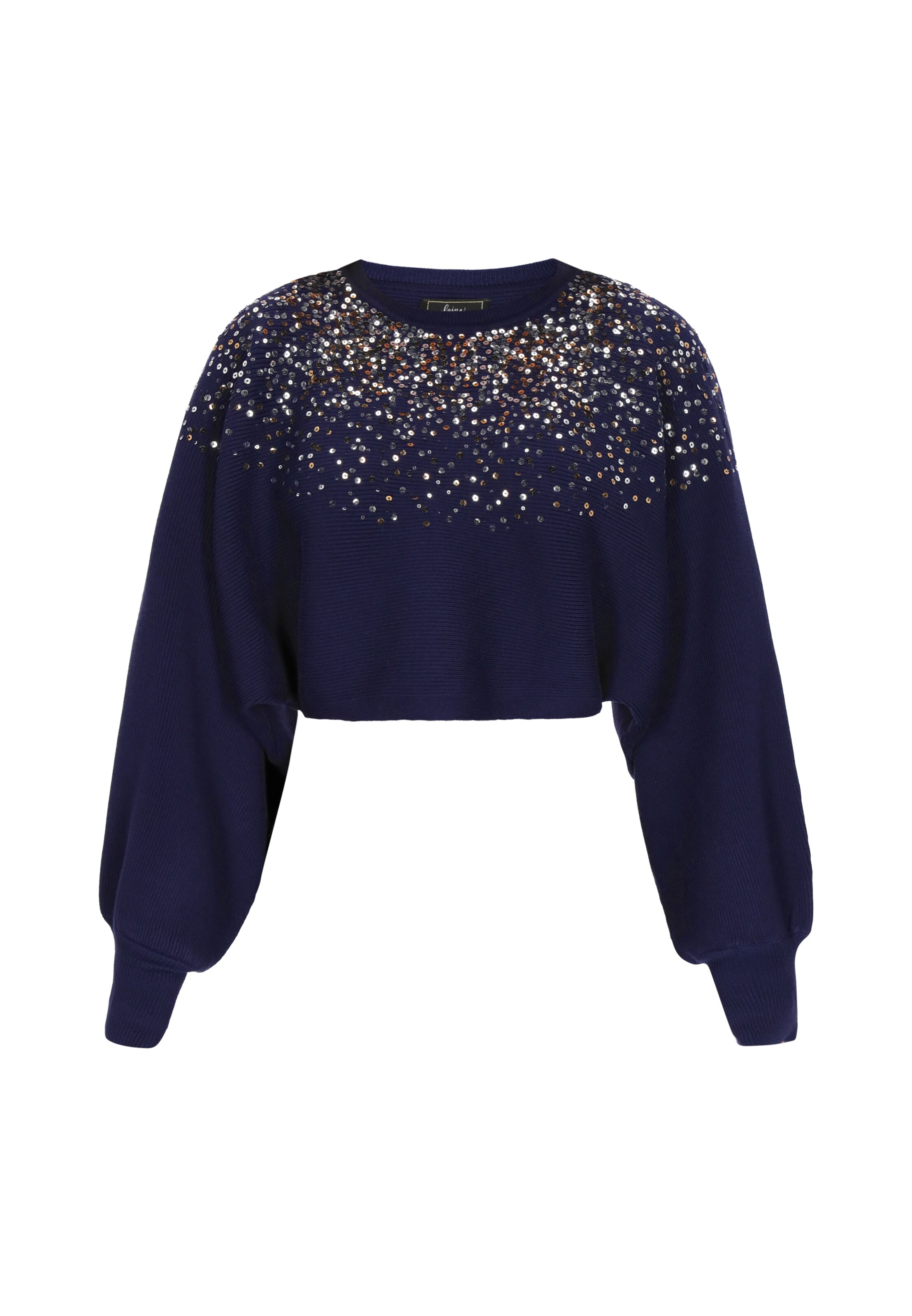faina Sweater in Blue: front