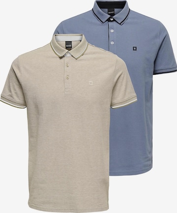 Only & Sons Shirt 'Onsefletcher' in Blau: Vorderseite
