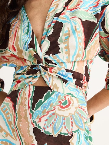 Robe Bianco Lucci en mélange de couleurs