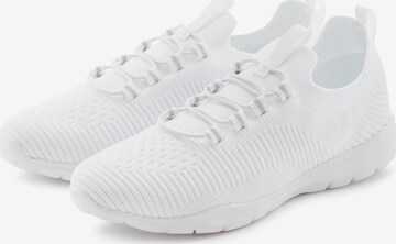 Baskets basses LASCANA en blanc