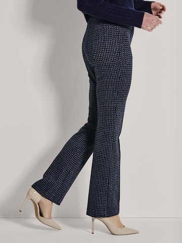 évasé Pantalon MADELEINE en bleu