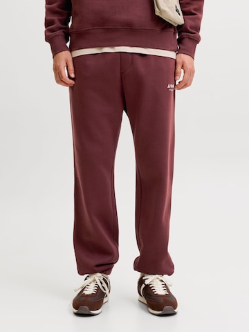 JACK & JONES Tapered Broek 'JPSTKane Soho' in Rood: voorkant