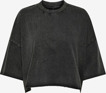 ONLY Oversized tričko – černá: přední strana