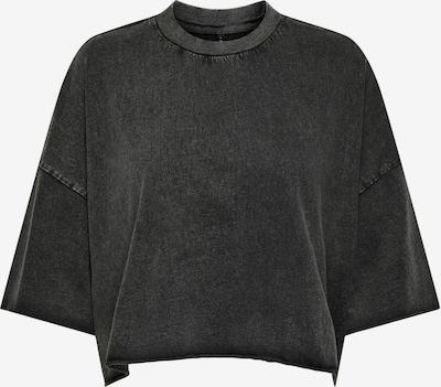 ONLY T-shirt oversize en noir, Vue avec produit