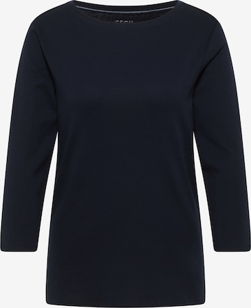 T-shirt CECIL en noir : devant