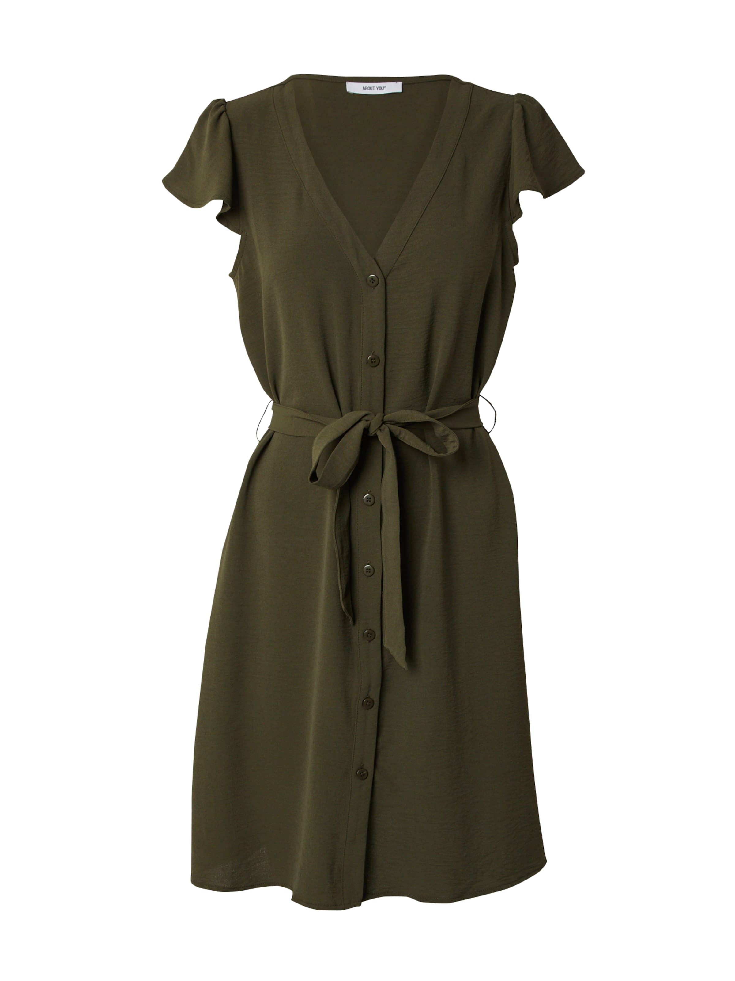 Robe 'Malin' ABOUT YOU en vert : devant