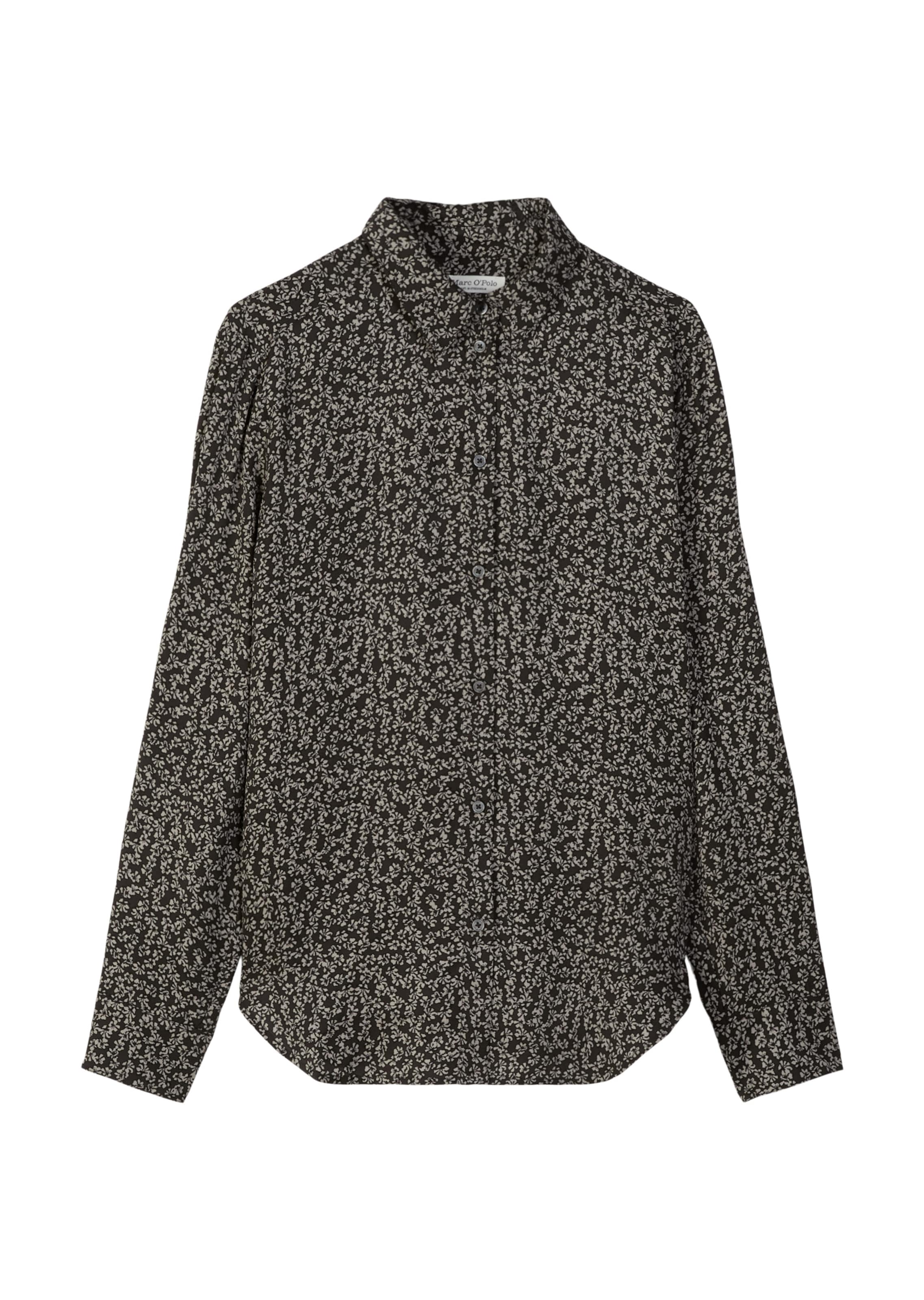 Marc O'Polo Blouse in Cream / Dark grey / White, Item view